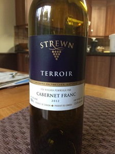 Strewn Winery Terroir Cabernet Franc 2012